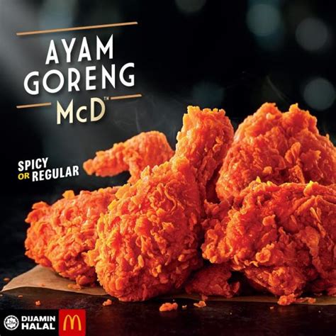 I underestimate the spicy level because it's was way spicey then i can imagine. McDonald's Ayam Goreng McD Spicy or Regular