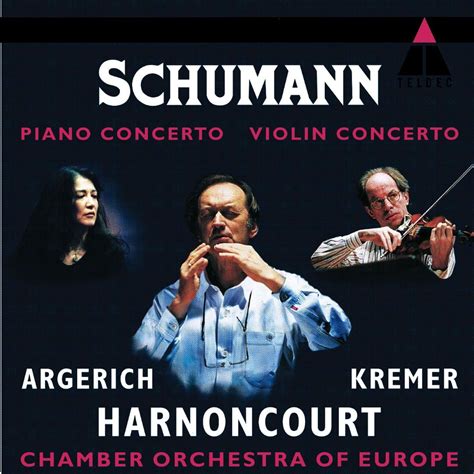 Best Buy Schumann Piano Concerto Violin Concerto Cd