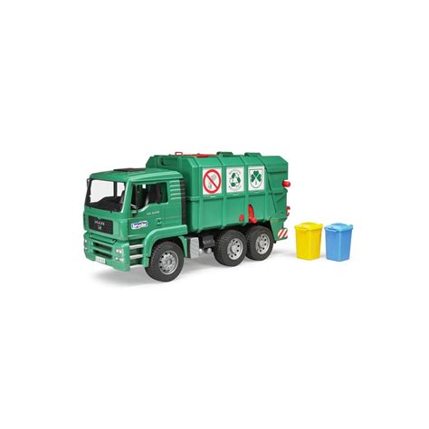 Bruder Man Recycle Truck Green 02753 Toys Shopgr