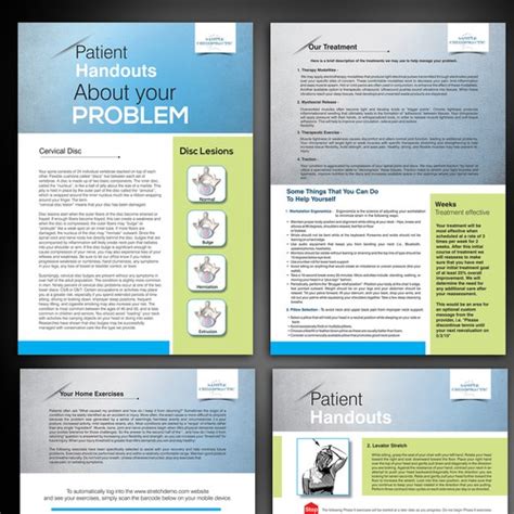Design A Template For Our Patient Handouts Brochure Contest