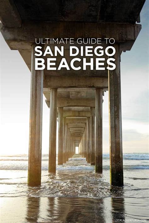 Ultimate Guide To San Diego Beaches Map To Help You Get Around