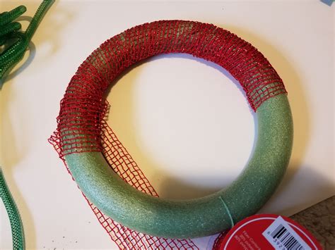Learn How To Make An Easy Dollar Store Christmas Wreath Free Craft Project