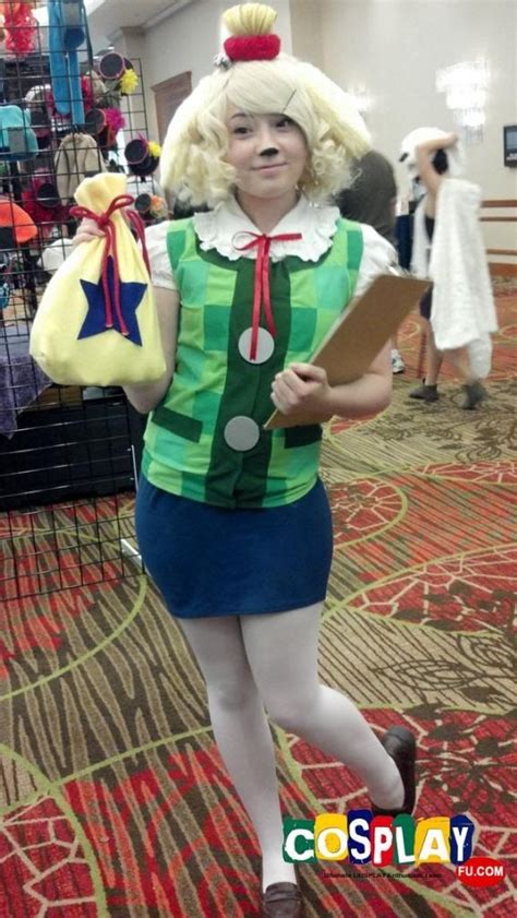 Isabelle Cosplay Costume From Animal Crossing New Leaf Cosplay