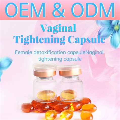 Private Label Yoni Tighten Capsule To Shrinking Vagina Improve Women