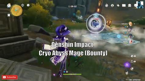 Genshin Impact Cryo Abyss Mage Bounty Youtube
