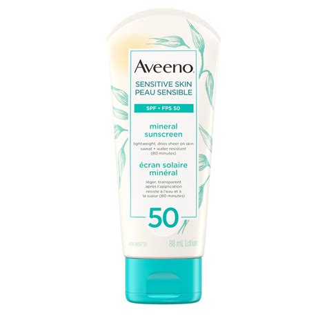 Finding the best sunscreen is tough, so we asked dermatologists for their top picks. Aveeno Mineral Sunscreen, Spf 50, 88mL | Walmart Canada