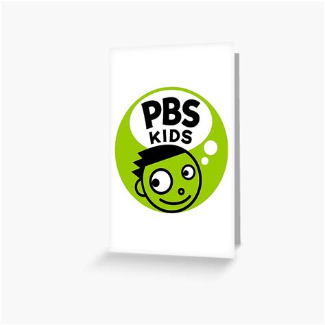 Pbs Kids Logo Greeting Card For Sale By Artofbridget Redbubble