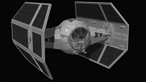 Darth Vaders Tie Advanced X1 Fighter 3d Warehouse