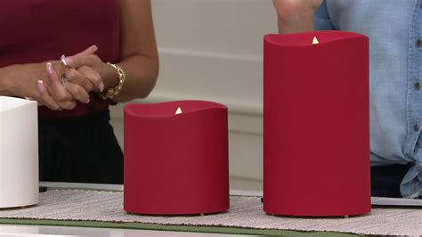 Great savings & free delivery / collection on many items. Luminara Oversized Outdoor Pillar Candle with Remote on ...