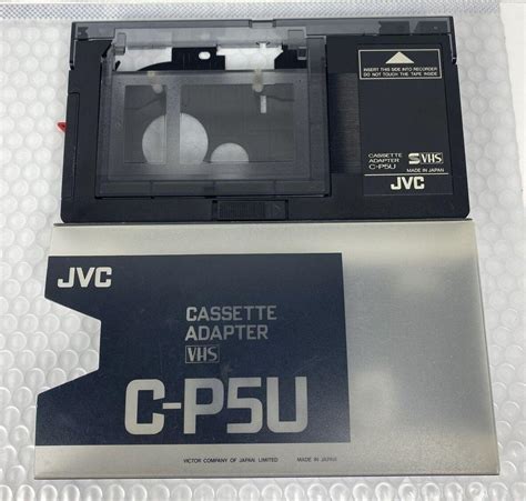 Jvc Cassette Adapter C P5u Vhs C To Vhs Adapter 4561356741