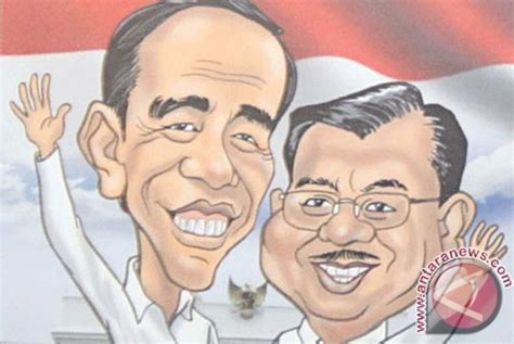 Karikatur Jokowi Hitam Putih
