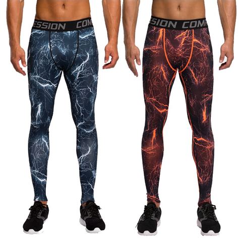 Camouflage Pants Men Fitness Mens Joggers Compression Pants Male