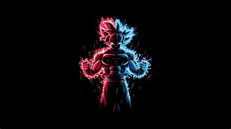 Looking for the best dragon ball wallpaper ? 1366x768 God Red Blue Goku Dragon Ball Z 1366x768 ...