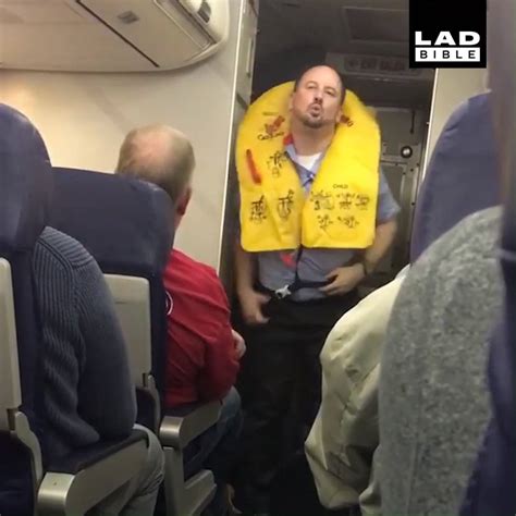 Ladbible How To Get People S Attention For Flight Safety Instructions