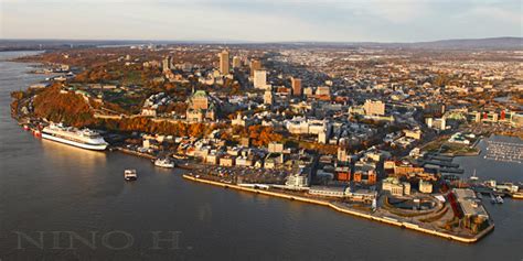 Aerial View Of Quebec City At Fall Have A Nice Day Interes Flickr