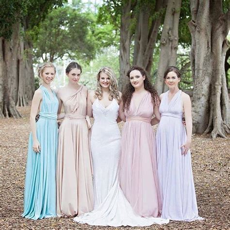 Pretty Pastel Shades Of Our Goddessbynature Signature Dresses And Ava