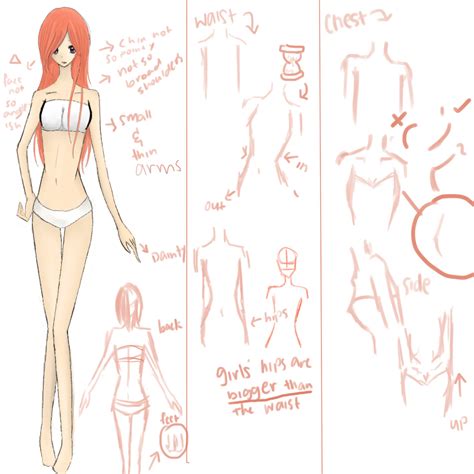 Anime Girl Body Drawing At Getdrawings Free Download