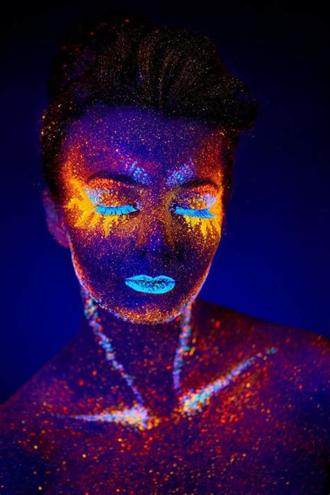 Design Inspiration Daily Inspiration Body Painting Glitter Neon By