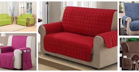 Fundas de sofá chaise longue, impermeables y de colores estampados. Aprende cómo hacer una bonita funda para sofá fácil y ...
