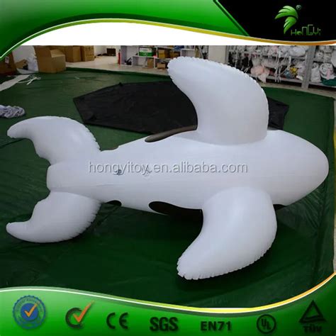 Inflatable Sexy Hongyi Black Whales With Sph Inflatable Ride On Water
