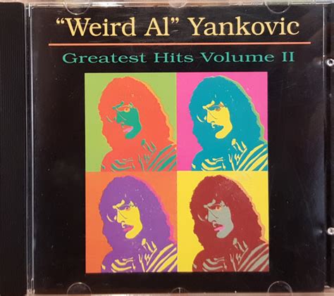 Weird Al Yankovic Greatest Hits Volume Ii Cd Discogs