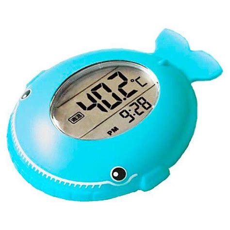 お風呂の温度計と時計 カメ 緑 個 国際ブランド