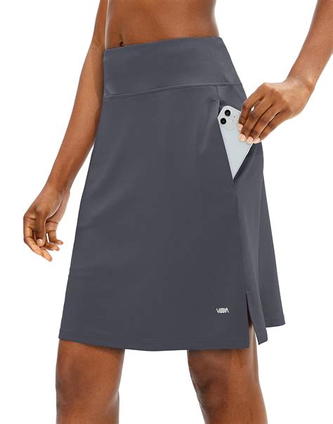 Viodia Womens 20 Knee Length Skorts Skirts Upf50