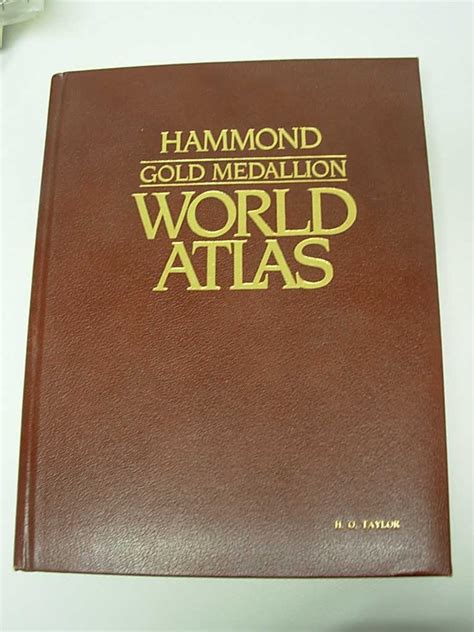 Hammond Gold Medallion World Atlas Hammond Incorporated 9780843712476
