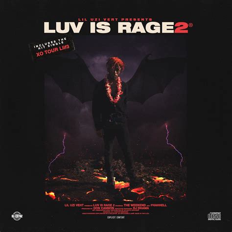 Lil Uzi Vert Luv Is Rage 2 1500x1500 Rfreshalbumart