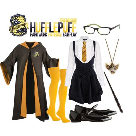 Hufflepuff Uniform Hogwarts Outfits Hufflepuff Outfit Harry
