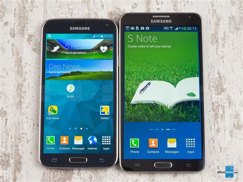 Samsung Galaxy S5 Vs Samsung Galaxy Note 3 Call Quality Battery And