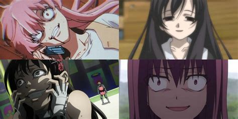 Anime 14 Best Female Yandere Characters Trendradars