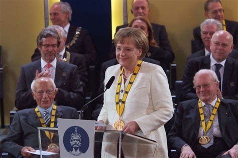 Karlspreis Preisträger Angela Merkel 2008 Fotos