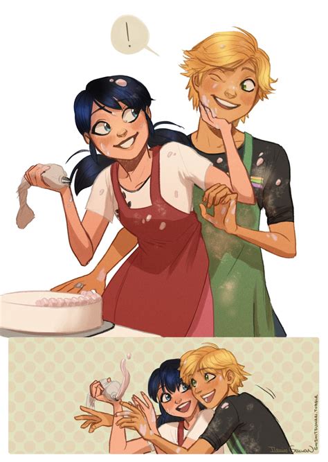 Marinette And Adrien Miraculous Ladybug Fan Art Miracoulous