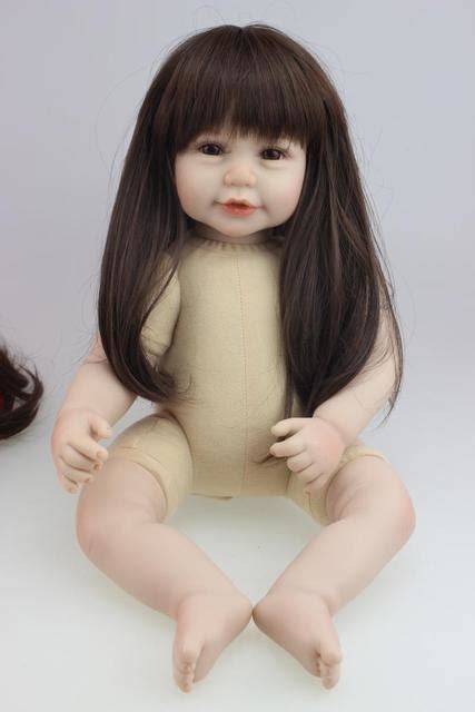 Buy New Design Silicone Reborn Dolls Naked Doll Girl