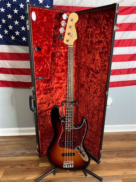 Fender American Standard Jazz Bass With Rosewood Fretboard Reverb