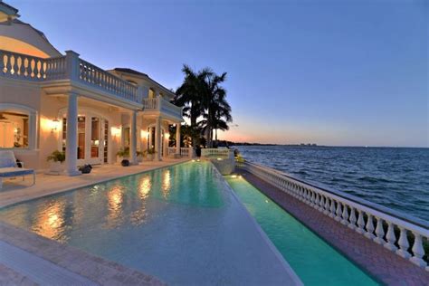 Waterfront Longboat Key Mansion Mansions Longboat House Styles