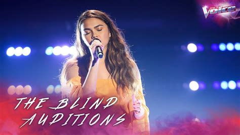 Blind Audition Amy Reeves Sings Halo The Voice Australia 2018 Youtube