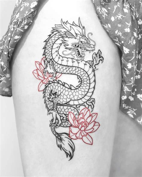 Top 170 2 Dragons Tattoo