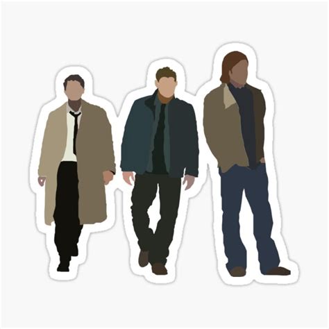 Supernatural Sticker By Montrealorbust Redbubble