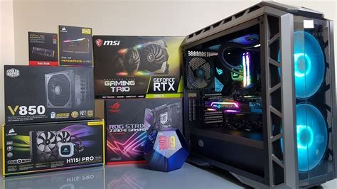 Xtreme Gaming Pc Build I9 9900k Rtx 2080 Ti 32 Gb Ram Youtube