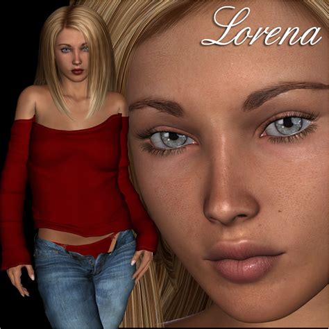 Lorena Character Sweater For V Dead Link Repost Free Daz D Models