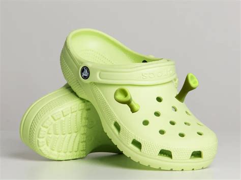 Croc Charm Ogre Ears Shrek Ears For Crocs Shoe Charms 4 Pack Celery