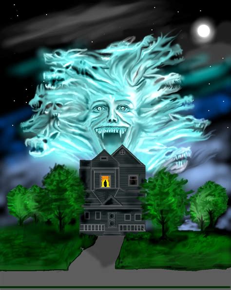 Fright Night Movie Poster Painting Fright Night Fan Art