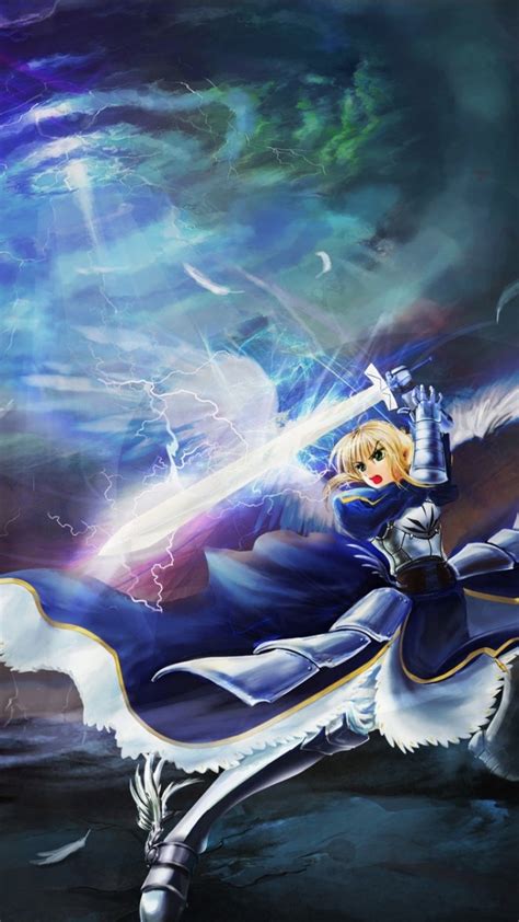 Anime Fatestay Night Movie Heavens Feel Saber Alter Saber Fate