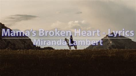Miranda Lambert Mamas Broken Heart Lyrics Audio At 192khz 4k