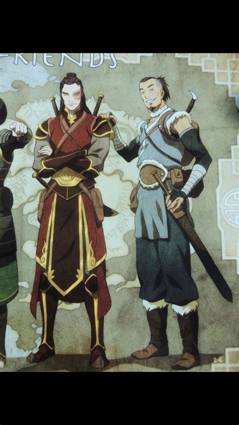 Older Sokka And Zuko Avatar Aang Team Avatar Katara The Last Avatar