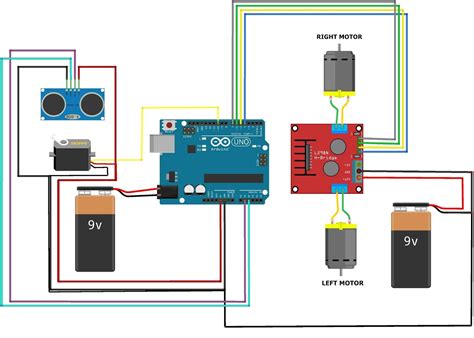 In addition, when drawing a circuit diagram, try to find a similar circuit diagram for reference so it can be seen from the introduction that the process of converting a pcb to a schematic diagram is. Mohammed Faadhil Tech: Obstacle Avoiding Robotic Car ...