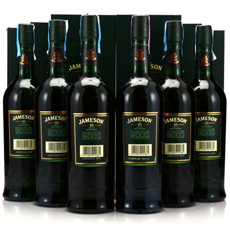 Jameson 18 Year Old Limited Reserve 6 X 70cl Whisky Auctioneer