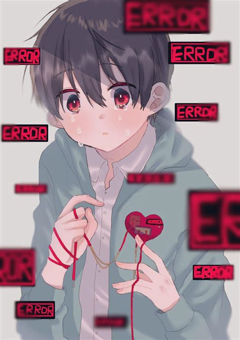 Anime Sad Error Boys Wallpapers Wallpaper Cave